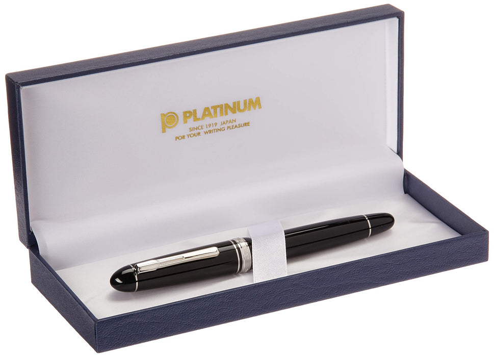 Platinum Fountain Pen - President Black Medium Point PTB-25000PR-Kiichin - The #1 Place for Japanese Goods in Your Hand!