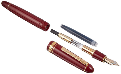 Platinum Fountain Pen President Medium Point Wine Red - PTB-20000P#10-3-Kiichin - The #1 Place for Japanese Goods in Your Hand!