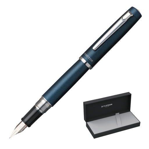 Platinum Procion #50 Deep Sea Medium Point Fountain Pen - PNS-5000 50-3 Model-Kiichin - The #1 Place for Japanese Goods in Your Hand!