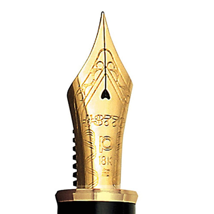 Platinum Brand Medium Point Solid Silver Fountain Pen Pts-50000#9-3-Kiichin - The #1 Place for Japanese Goods in Your Hand!