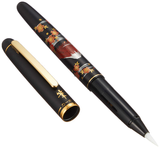 Platinum Fountain Pen Fude Style with New Soft Brush Modern Makie Features - Fuji & Cherry Blossoms CF4000M Design-Kiichin - The #1 Place for Japanese Goods in Your Hand!