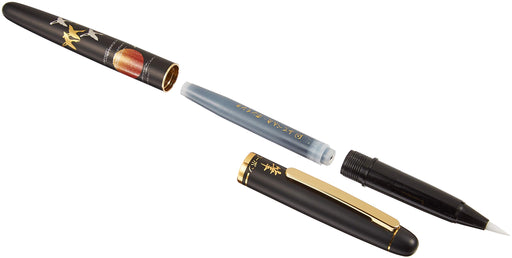 Platinum Modern Makie Hinode Tsuru Fude Fountain Pen Soft Brush CF-4000M#23-Kiichin - The #1 Place for Japanese Goods in Your Hand!