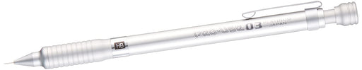 Platinum Fountain Pen Professional Use Silver Mechanical Pencil 0.3mm - MSD-1000A#9 Model-Kiichin - The #1 Place for Japanese Goods in Your Hand!