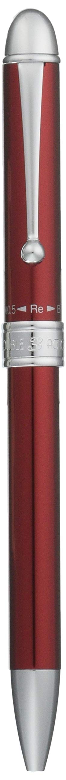 Platinum Fountain Pen Double 3 Action Multifunction Mwb-1000C#70 in Vibrant Red-Kiichin - The #1 Place for Japanese Goods in Your Hand!
