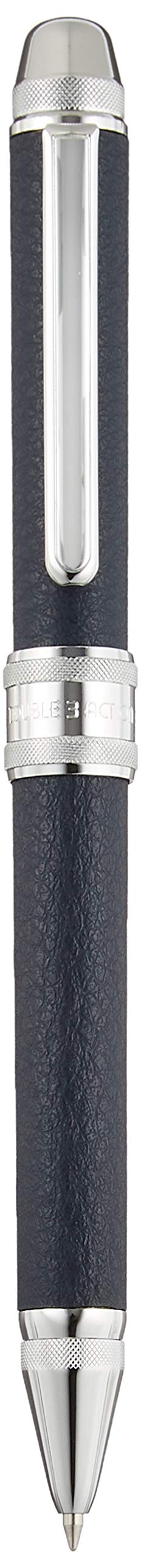 Platinum Fountain Pen Double Action Multifunctional Blue Cow Leather Wrapped - MWBL-3000#56-Kiichin - The #1 Place for Japanese Goods in Your Hand!