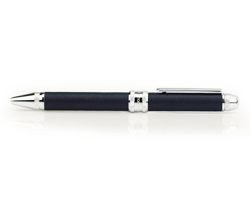 Platinum Fountain Pen Double Action Multifunctional Blue Cow Leather Wrapped - MWBL-3000#56-Kiichin - The #1 Place for Japanese Goods in Your Hand!