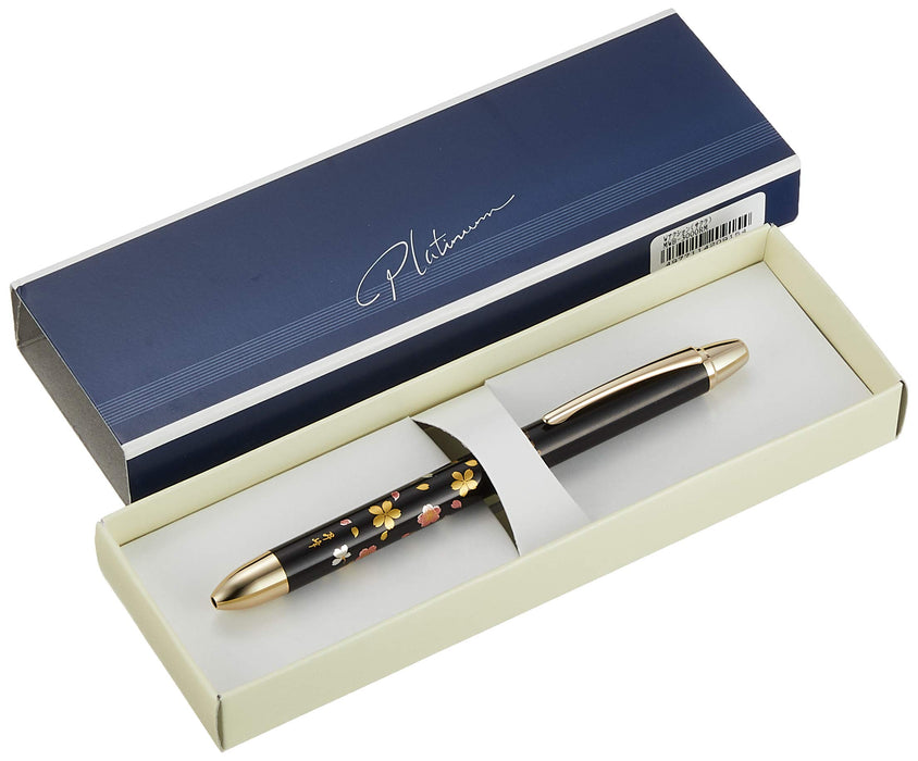 Platinum Modern Makie Sakura Double Action Multifunctional Fountain Pen Mwb-3000Rm#4-Kiichin - The #1 Place for Japanese Goods in Your Hand!