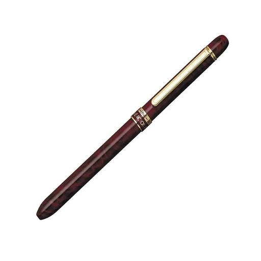 Platinum Double Action Multifunctional Fountain Pen Red Marble #Mwbs-2000#70-Kiichin - The #1 Place for Japanese Goods in Your Hand!