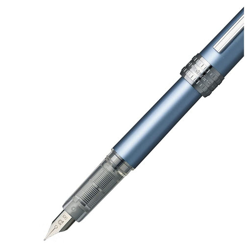 Platinum Plaisir Frosty Blue Fountain Pen - PGB-1000B G Series by Hong-Kiichin - The #1 Place for Japanese Goods in Your Hand!