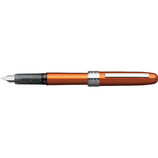 Platinum Plaisir Pgb-1000#25-3 Medium Point Fountain Pen in Noba Orange-Kiichin - The #1 Place for Japanese Goods in Your Hand!