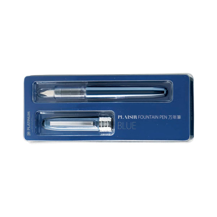 Platinum Brand Plaisir Pgb-1000#56 Blue Fountain Pen - High-Quality Ink Dispenser-Kiichin - The #1 Place for Japanese Goods in Your Hand!