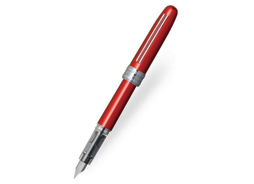 Platinum Plaisir Pgb-1000#70 Fountain Pen in Vibrant Red-Kiichin - The #1 Place for Japanese Goods in Your Hand!