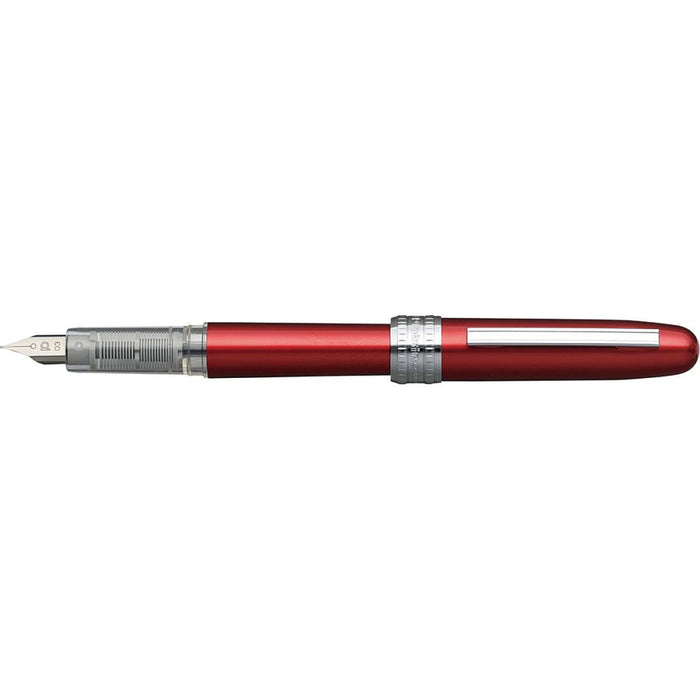 Platinum Plaisir Pgb-1000#70 Fountain Pen in Vibrant Red-Kiichin - The #1 Place for Japanese Goods in Your Hand!