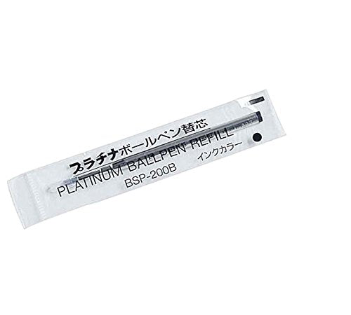 Platinum Fountain Pen Black Ink - Riviere Balance Oil-Based Ballpoint Refill-Kiichin - The #1 Place for Japanese Goods in Your Hand!