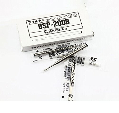 Platinum Fountain Pen Black Ink - Riviere Balance Oil-Based Ballpoint Refill-Kiichin - The #1 Place for Japanese Goods in Your Hand!