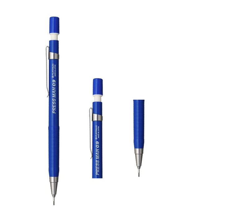 Platinum Fountain Pen Pressman Blue MPS-200#56 Mechanical Pencil-Kiichin - The #1 Place for Japanese Goods in Your Hand!