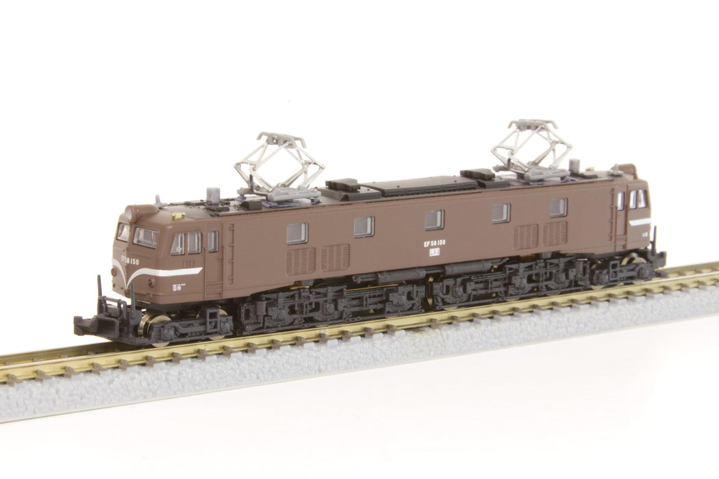 Rokuhan Brown EF58 Type 150 Small Window Z Gauge Model Electric Locomotive-Kiichin - The #1 Place for Japanese Goods in Your Hand!