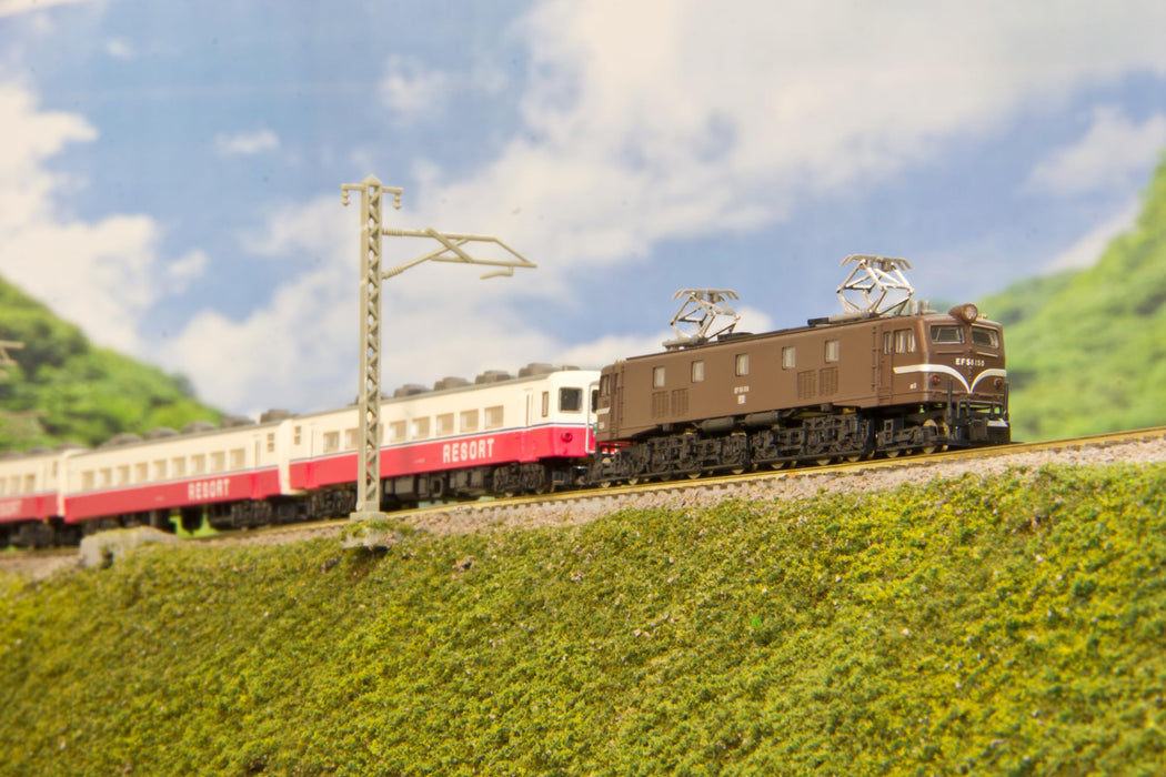 Rokuhan Brown EF58 Type 150 Small Window Z Gauge Model Electric Locomotive-Kiichin - The #1 Place for Japanese Goods in Your Hand!