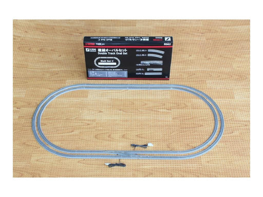 Rokuhan Z Gauge Double Track Oval Rail Set R062 - Compact Train Layout-Kiichin - The #1 Place for Japanese Goods in Your Hand!
