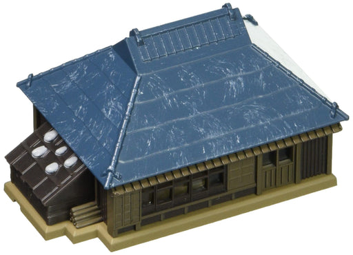 Rokuhan Z Gauge S025-2 Navy Blue Tin Roof Farmhouse Model-Kiichin - The #1 Place for Japanese Goods in Your Hand!