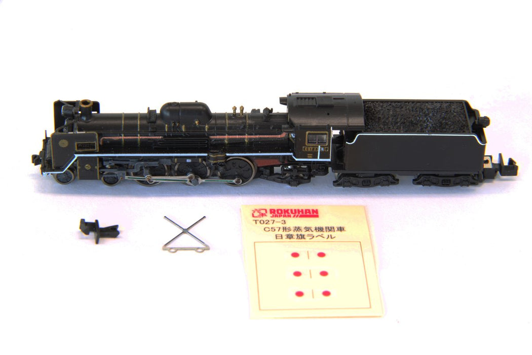 Rokuhan Z Gauge T027-3 JNR C57 Type 1 Steam Locomotive Model Train-Kiichin - The #1 Place for Japanese Goods in Your Hand!