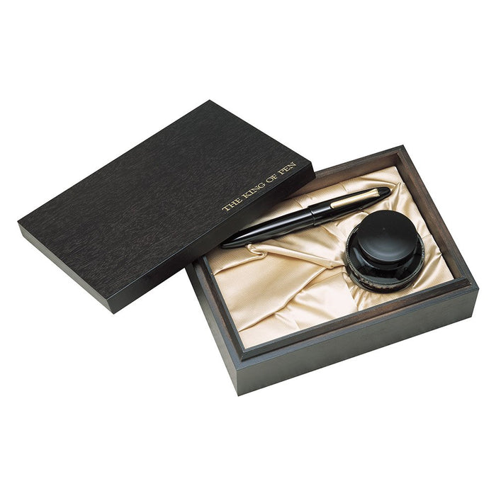 Sailor Fountain Pen Medium Point - King Profit Ebonite Model 117002420-Kiichin - The #1 Place for Japanese Goods in Your Hand!