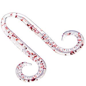 Shimano Engetsu Vivid Curly 001 Chameleon Red Glitter Attractor-Kiichin - The #1 Place for Japanese Goods in Your Hand!