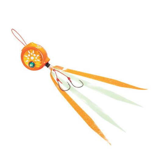 Shimano Metal Jig 120G Tairaba Engetsu Flat Bakubaku Orange Spots-Kiichin - The #1 Place for Japanese Goods in Your Hand!