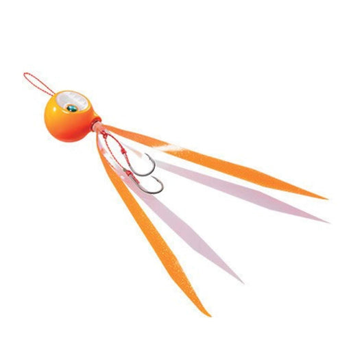 Shimano 120G Metal Jig Tairaba Engetsu Tiger Bakubaku Orange Flasher-Kiichin - The #1 Place for Japanese Goods in Your Hand!