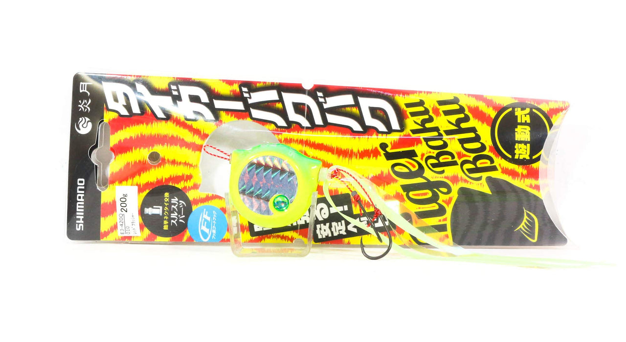 Shimano Metal Jig Engetsu Tiger Bakubaku 200g Chart Flasher EJ-420Q 011-Kiichin - The #1 Place for Japanese Goods in Your Hand!