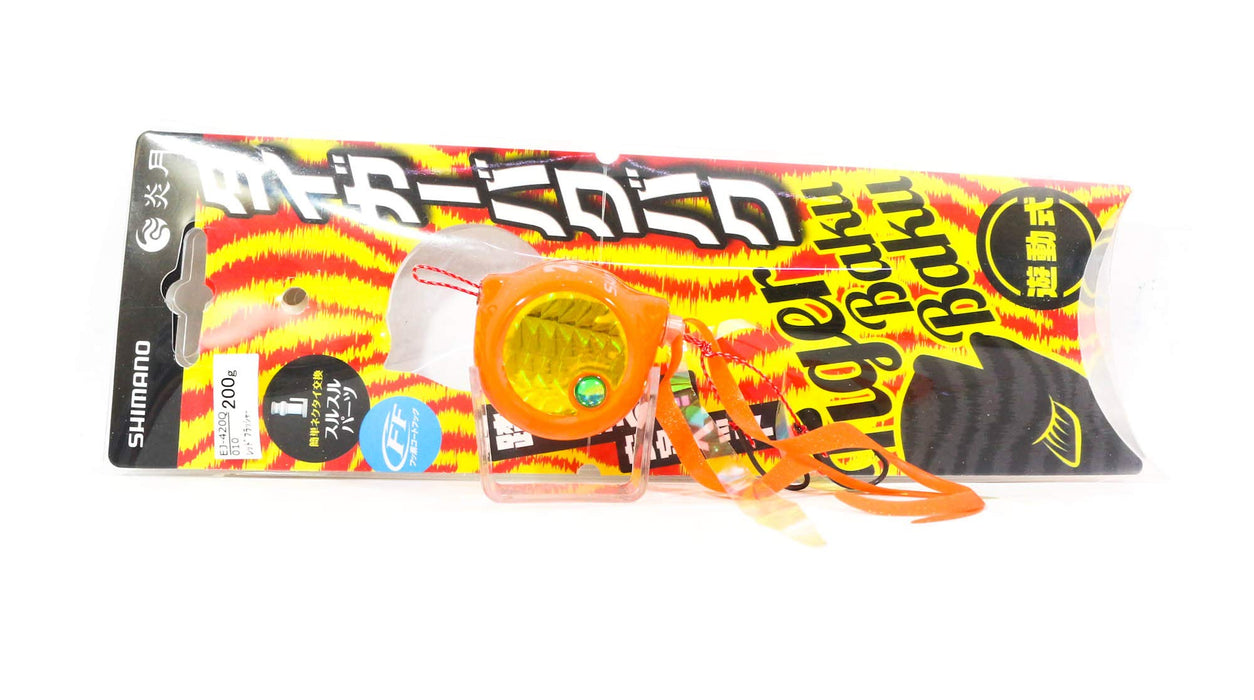 Shimano Metal Jig Tairaba Engetsu Tiger Bakubaku 200G Ej-420Q Orekari Flasher-Kiichin - The #1 Place for Japanese Goods in Your Hand!