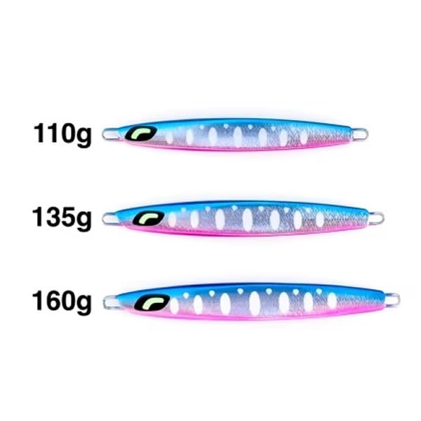 Shimano Ocea Stinger Butterfly Jig 110G Pink Sardine Sakura Special Asymmetric-Kiichin - The #1 Place for Japanese Goods in Your Hand!