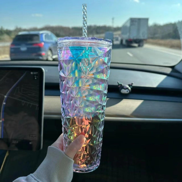 Starbucks 710ml Holiday Tumbler Winter Snowflake Straw Cup-Kiichin - The #1 Place for Japanese Goods in Your Hand!