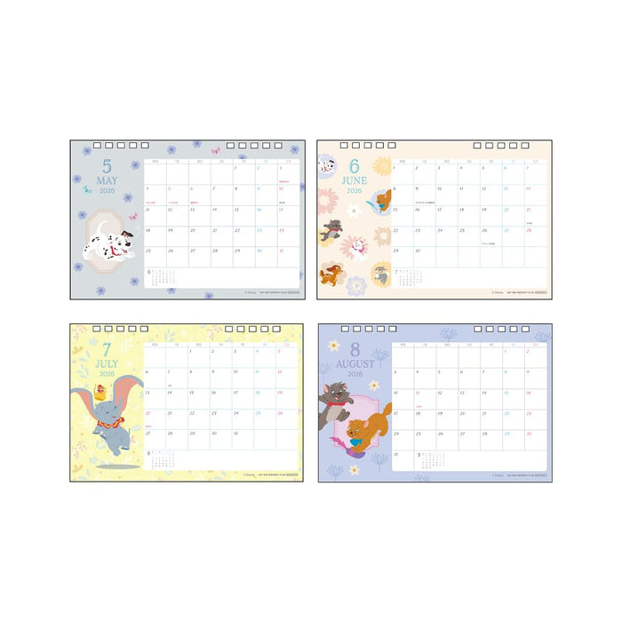 Sun-Star Stationery Disney 2026 Classic Desktop Calendar S8521549