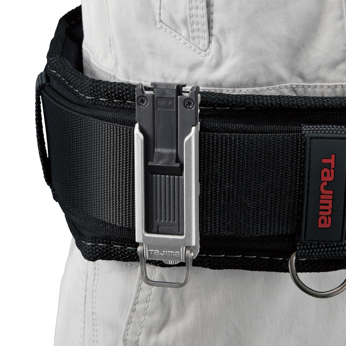 Tajima SF-MSHLD Slim Safe Holder for Waist Belt with Safety Ring Attachment-Kiichin - The #1 Place for Japanese Goods in Your Hand!