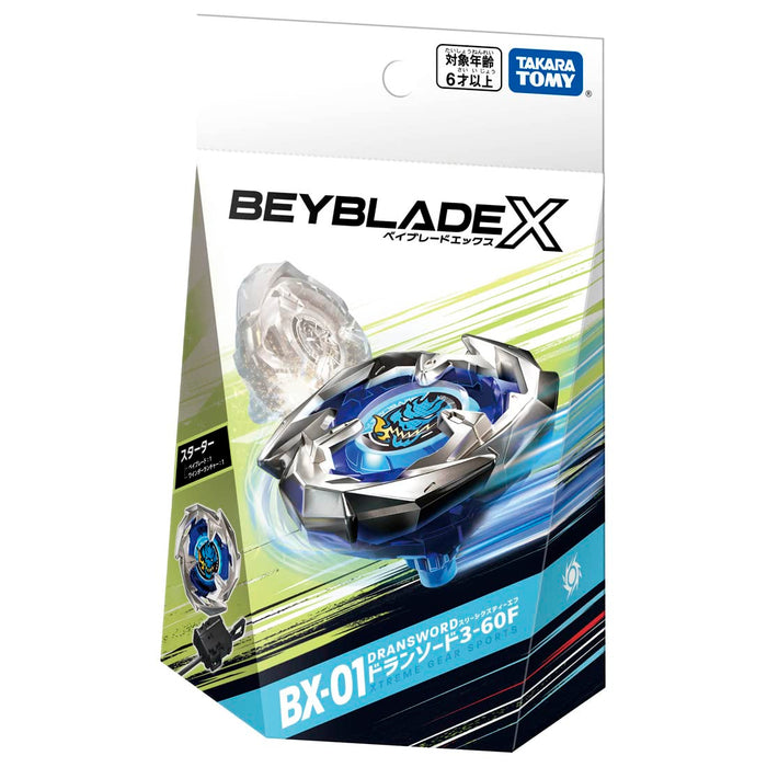 Takara Tomy Beyblade X Bx-01 Starter Dran Sword 3-60F-Kiichin - The #1 Place for Japanese Goods in Your Hand!
