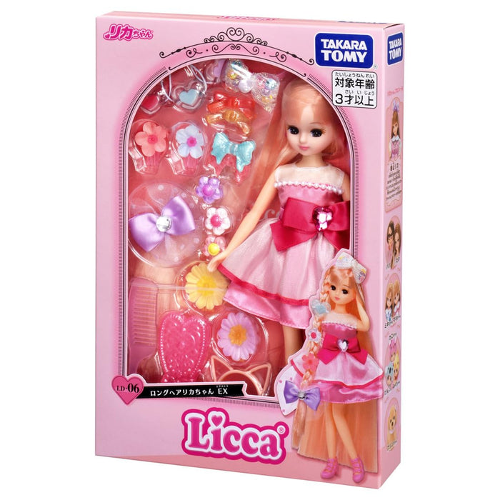 Takara Tomy Licca-Chan Doll LD-06 Long Hair Dress-Up Toy for Ages 3+-Kiichin - The #1 Place for Japanese Goods in Your Hand!