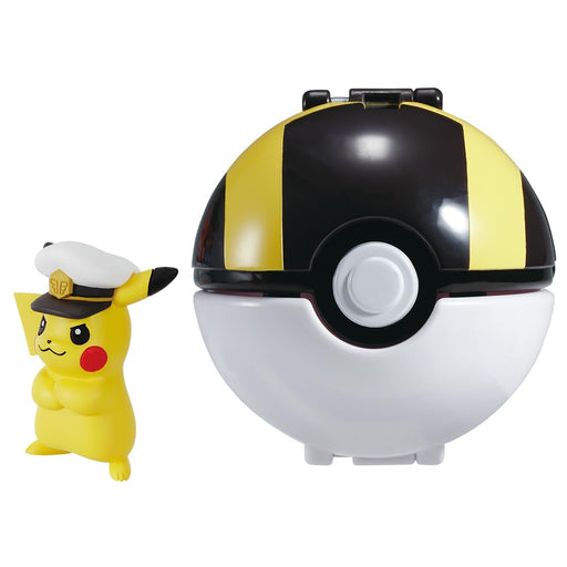 Takara Tomy Pocket Monster Monster Collection Pokedelze Captain Pikachu Hyperball-Kiichin - The #1 Place for Japanese Goods in Your Hand!