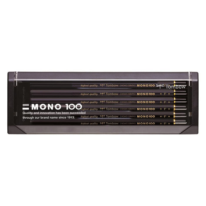 Tombow Mono 100 F Pencil Pack - Designed for Precision 1 Dozen-Kiichin - The #1 Place for Japanese Goods in Your Hand!
