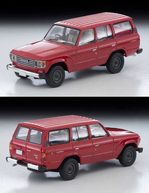 Tomytec Red Toyota Land Cruiser 60 Standard Van 1/64 - Lv-N279B Tomica Vintage Neo-Kiichin - The #1 Place for Japanese Goods in Your Hand!