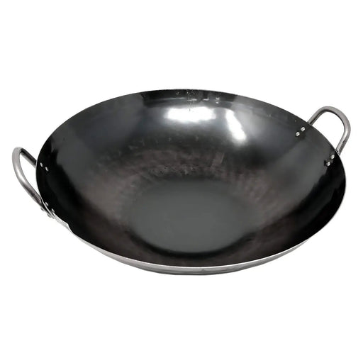 Yamada Japanese Hammered Iron Double-Handle Wok 1.6Mm 54Cm Thickness-Kiichin - The #1 Place for Japanese Goods in Your Hand!