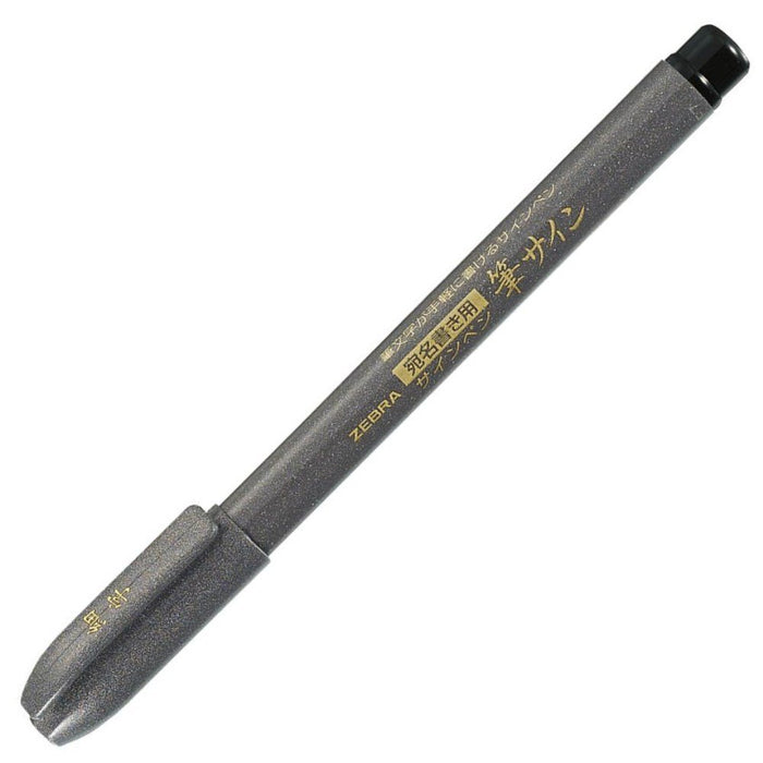 Zebra Brush Pen Fine Print Pack of 10 B-Wf1 Brush Signature Series Zebra Pens-Kiichin - The #1 Place for Japanese Goods in Your Hand!