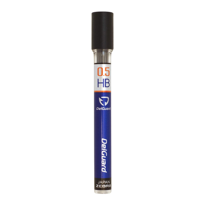 Zebra Delguard 0.5 Hb Mechanical Pencil Lead Refill - Body Size 9.8X80X10.8/2.9-Kiichin - The #1 Place for Japanese Goods in Your Hand!