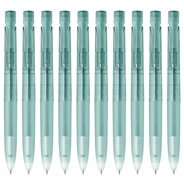 Zebra 0.5mm Ballpoint Pen 10-Pack Oil-Based Black Ink Blen Find Mechanism Lake Blue Axis - B-BAS88-FM2-LBL-Kiichin - The #1 Place for Japanese Goods in Your Hand!