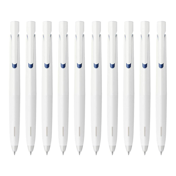 Zebra B-BA88-BL Bren 2.0 | Blue Ink White Barrel 0.7mm Oil-Based Ballpoint Pen - Pack of 10-Kiichin - The #1 Place for Japanese Goods in Your Hand!
