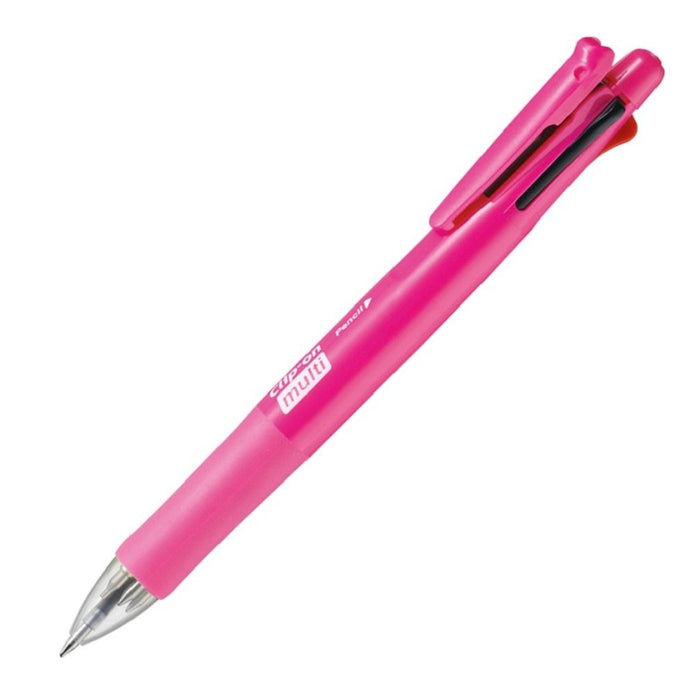Zebra 4-Color Multi-Function Pen with Sharp Clip-On Cutie Pink PB4SACUP-Kiichin - The #1 Place for Japanese Goods in Your Hand!