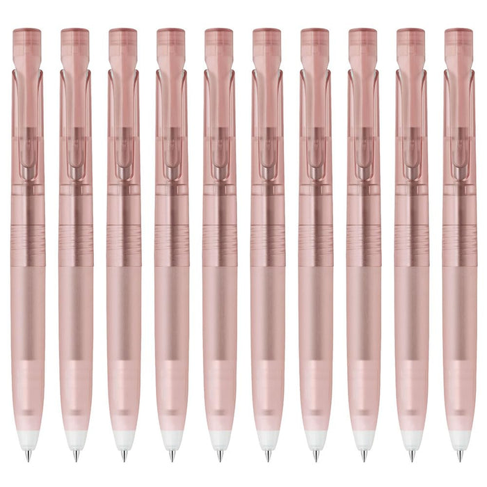 Zebra Oil-Based Black Ink Ballpoint Pen 0.5mm Pink Brown Axis 10-Pack-Kiichin - The #1 Place for Japanese Goods in Your Hand!