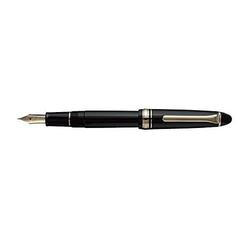 Sailor Fountain Pen Profit Casual Medium Point Gold Trim Black Design Model 11-0570-420-Kiichin - The #1 Place for Japanese Goods in Your Hand!