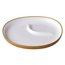 KINTO Bonbo Kids Plate 240x220mm Yellow Microwave Dishwasher Safe Gift