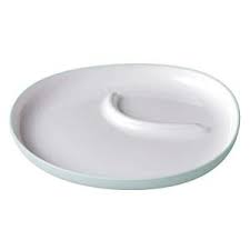 KINTO Bonbo Kids Plate 240x220mm Blue Gray Microwave Dishwasher Safe